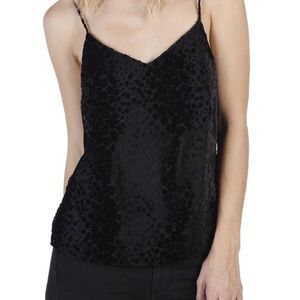 PAIGE Milana Burnout Velvet Tank